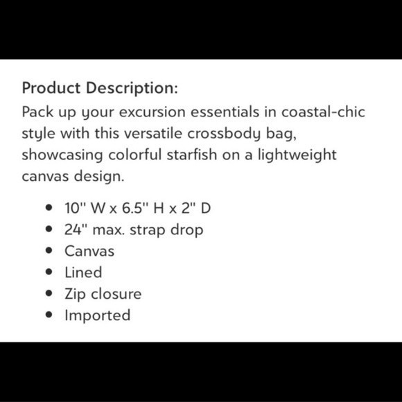 Summer Beach Canvas Crossbody Womens Purse Artsy Colorful - Picture 10 of 10